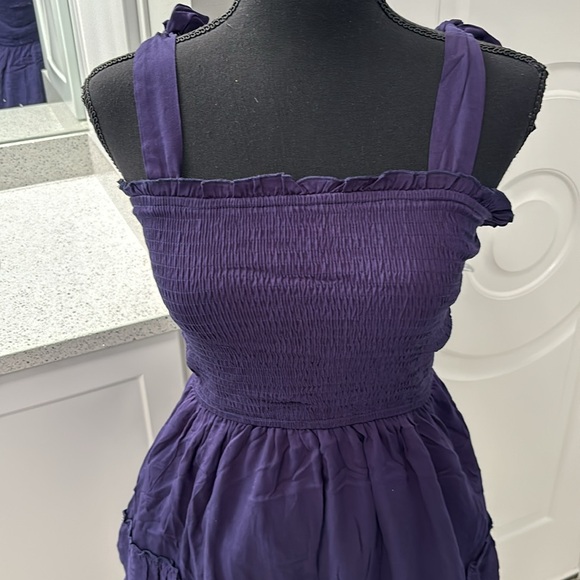 Navy Blue Sundress. Size Small - Picture 2 of 6
